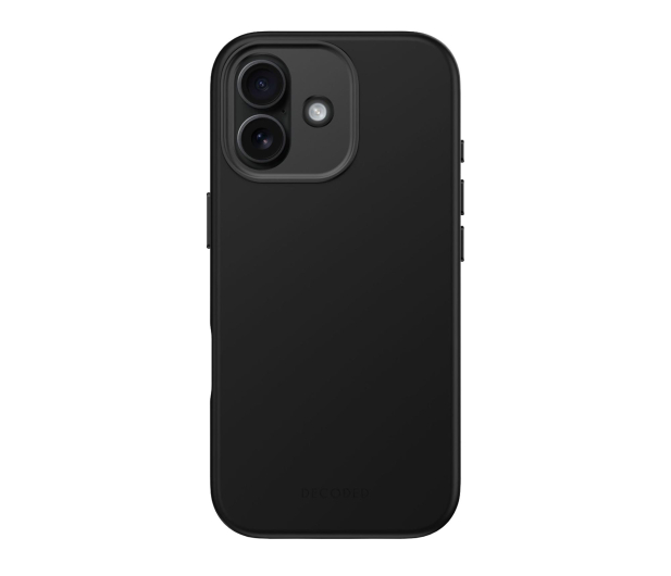 Decoded AntiMicrobial Silicone Backcover, iPhone 17, Phantom Black - 1359039 - zdjęcie